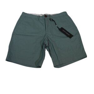 Nifty Genius Men Seafoam Green Shorts Size 28  Cotton Blend Preppy Casual Golf